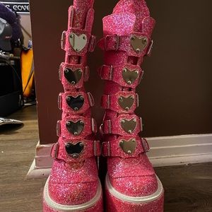 Candy Lovesick Trinity Demonia Boots